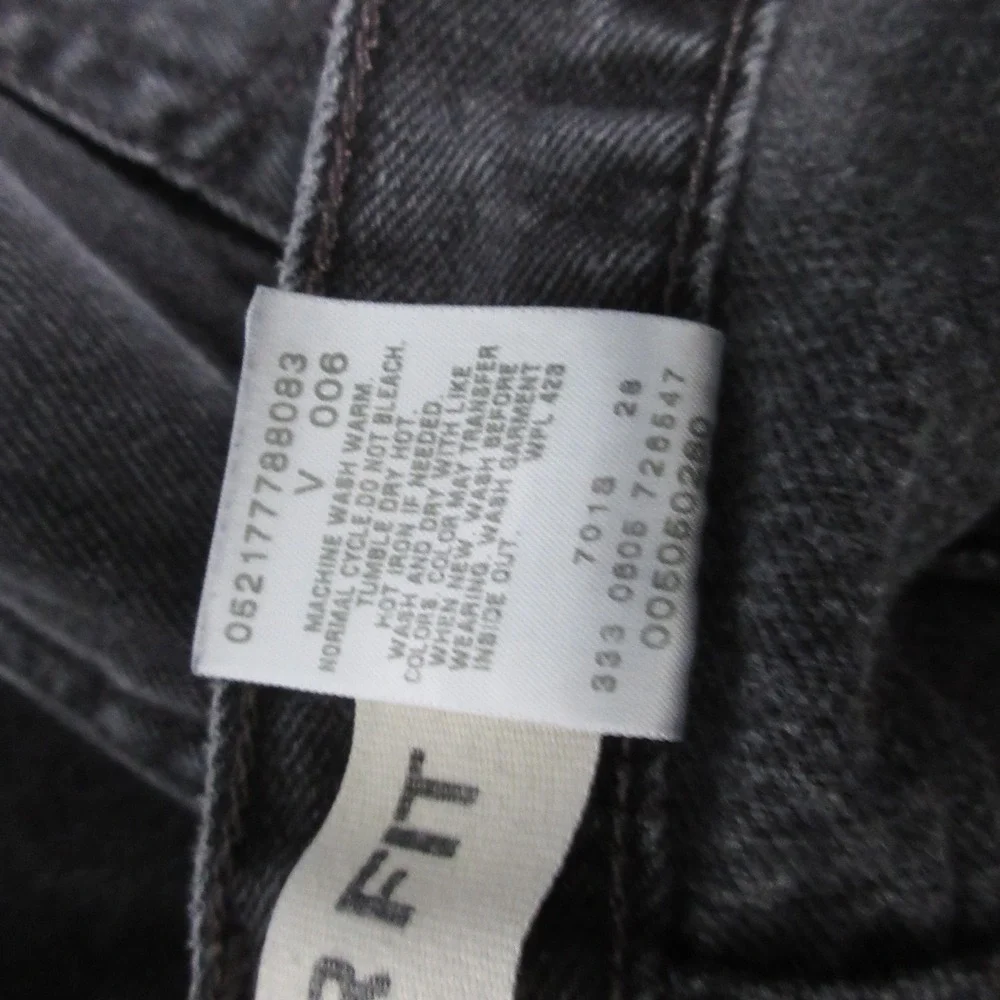 Levis 505 Jeans Men 36x30 505 Faded Black Straight Leg 90s Grunge‎ Indie Classic